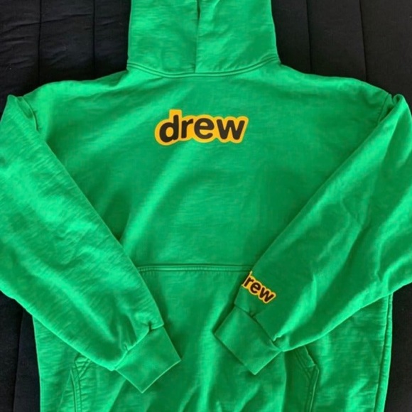 RARE Drew house house secret hoodie green
